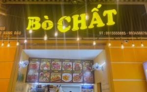 Bò chất 60 hàng đậu