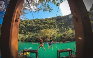 Chơi zipline hàng đầu châu Á tại Quảng Bình