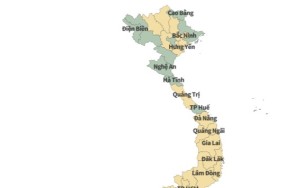 34 tỉnh thành Việt Nam