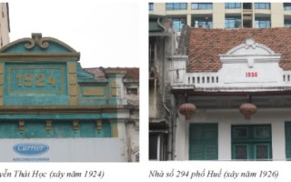 Bảo tồn nhà phố Pháp có giá trị tại Hà Nội