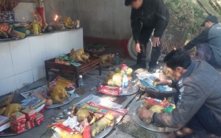Lễ cúng thổ công của người Nùng tại Lạng Sơn