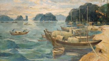 Phong cảnh Việt Nam thế kỷ 20 trong tranh đấu giá