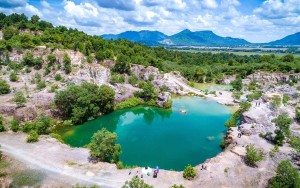 Hồ đá đồi Tà Pạ, Núi Tô, Tri Tôn, An Giang, Vietnam